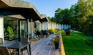 hotellrum, logi, solhem park, terrass, hotell i borås